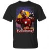 Marvel Horror Zombie Iron Man Halloween T-Shirt
