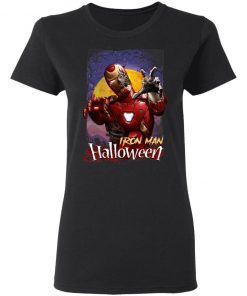 Marvel Horror Zombie Iron Man Halloween T-Shirt
