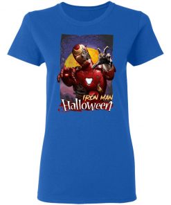 Marvel Horror Zombie Iron Man Halloween T-Shirt