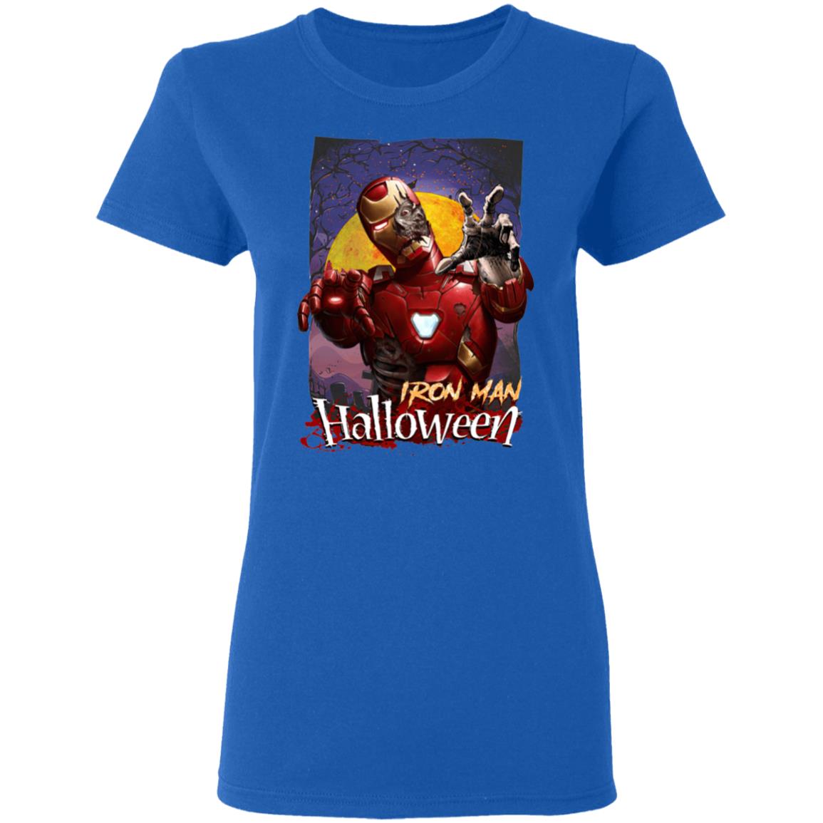 Marvel Horror Zombie Iron Man Halloween T-Shirt Marvel Horror Zombie Iron Man Halloween T-Shirt
