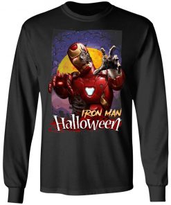 Marvel Horror Zombie Iron Man Halloween T-Shirt