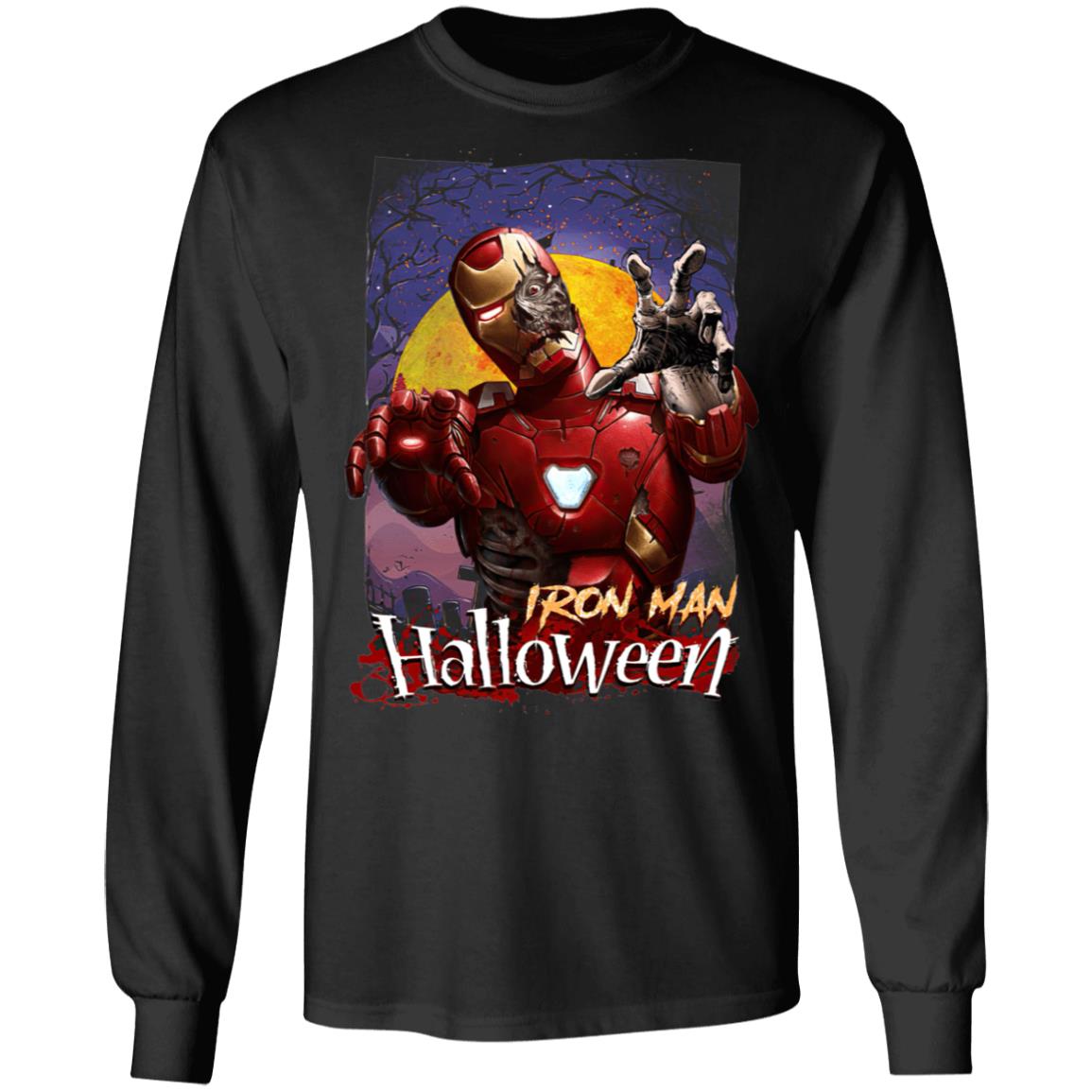 Marvel Horror Zombie Iron Man Halloween T-Shirt Marvel Horror Zombie Iron Man Halloween T-Shirt