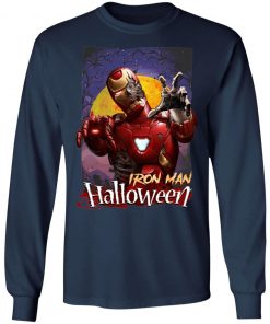 Marvel Horror Zombie Iron Man Halloween T-Shirt