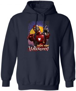 Marvel Horror Zombie Iron Man Halloween T-Shirt