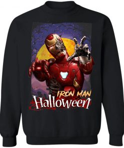 Marvel Horror Zombie Iron Man Halloween T-Shirt