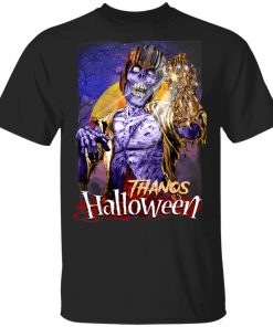 Marvel Horror Zombie Thanos Halloween T-Shirt