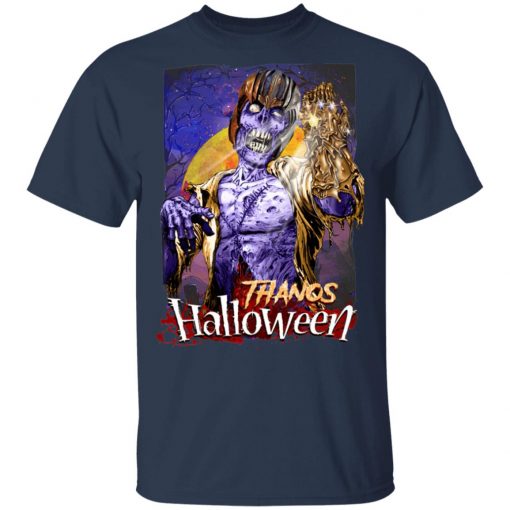 Marvel Horror Zombie Thanos Halloween T-Shirt