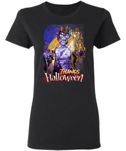 Marvel Horror Zombie Thanos Halloween T-Shirt