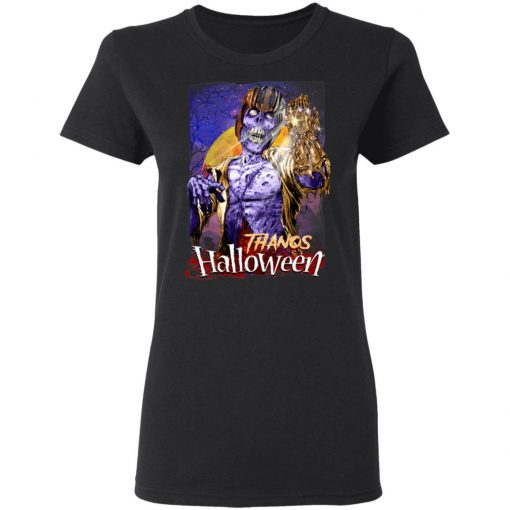 Marvel Horror Zombie Thanos Halloween T-Shirt