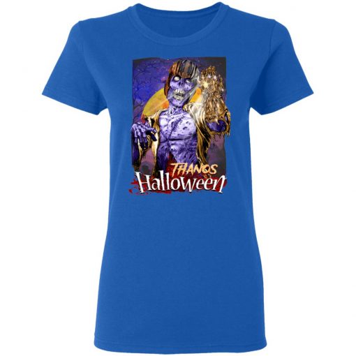 Marvel Horror Zombie Thanos Halloween T-Shirt