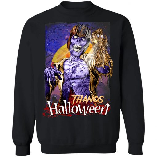 Marvel Horror Zombie Thanos Halloween T-Shirt