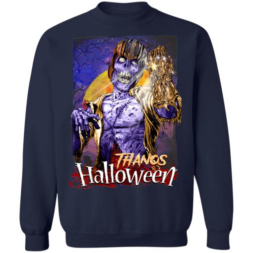 Marvel Horror Zombie Thanos Halloween T-Shirt