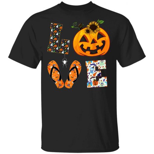 Love Autumn Love Halloween T-Shirt