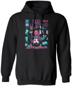 Neko Mancer Cat Necromancer Halloween T-Shirt