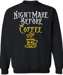 Nightmare Before Coffee Halloween T-Shirt