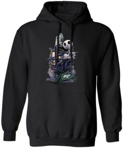 New York Jets Jack Skellington Halloween T-Shirt