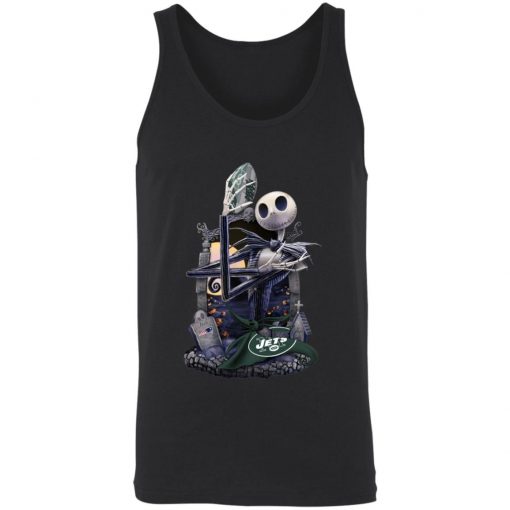 New York Jets Jack Skellington Halloween T-Shirt