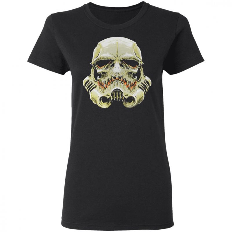 stormtrooper skull shirt