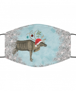 Reindeer Christmas Holiday Face Mask