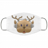 Millennial reindeer Face Mask