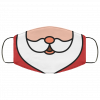 Cartoon Santa Claus Christmas Face Mask