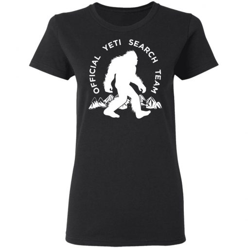 Official Yet Search Team Bigfoot T-Shirt