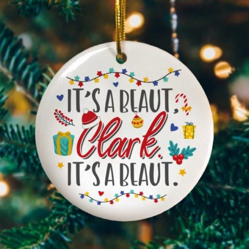 Its A Beaut Clark Decorative Christmas Holiday Ornament