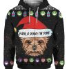 Yorkshire Terrier And Fuck You 2020 I'm Done 3D Ugly Christmas Sweater Hoodie