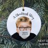 Christmas Story Ornament, Christmas Ornament, COVID Christmas, 2020 Facemask, Quarantine Ornament, 2020 COVID ornament, Facemask Ornament