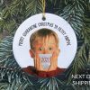 Home Alone Face Mask Christmas Ornament, Christmas Ornament, 2020 Mask Ornament, COVID Christmas, COVID Ornament, Quarantine Ornament, Movie