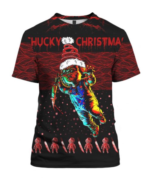 Chucky 3D Ugly Christmas Sweater Hoodie