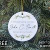 Memorial Christmas Ornament, Memorial Ornament, Christmas 2020, Memory Ornament, Memorial 2020 Ornament