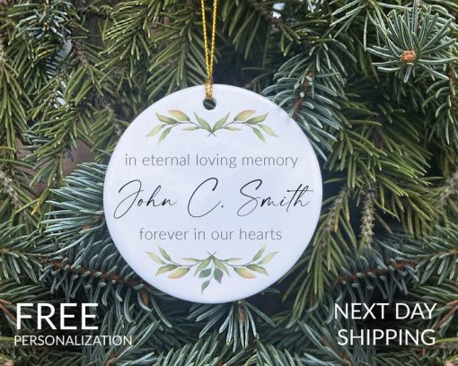 Memorial Christmas Ornament, Memorial Ornament, Christmas 2020, Memory Ornament, Memorial 2020 Ornament