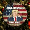 President Donald Trump Ornament, Trump Christmas Ornament