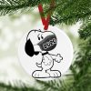 Snoopy Clause With Mask 2020 Ornament, Christmas Ornament Tree Decoration, Funny Ornament Gift