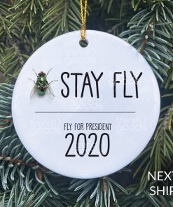 Stay Fly Christmas Ornament, President Ornament, COVID Christmas, 2020 President, Quarantine Ornament, Presidential Ornament, Fly 2020