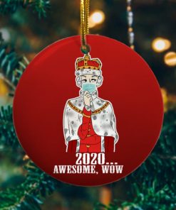 Hamilton King George 2020 Awesome Wow Decorative Christmas Holiday Ornament