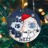 2020 Is Boo Sheet Funny Decorative Christmas Holiday Ornament