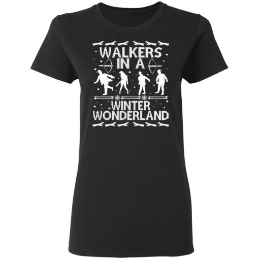 Walkers In A Winter Wonderland Ugly Christmas Sweater