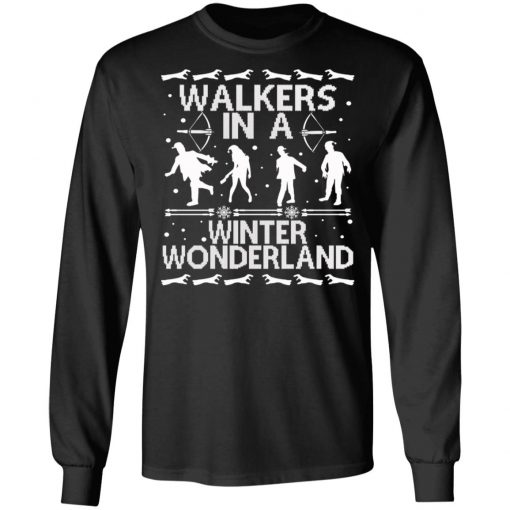 Walkers In A Winter Wonderland Ugly Christmas Sweater