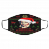 Merry Burrmas Aaron Burr Ugly Christmas face mask