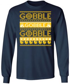 Ugly Thanksgiving Gobble Gobble Gobble Turkey Ugly Christmas Sweater