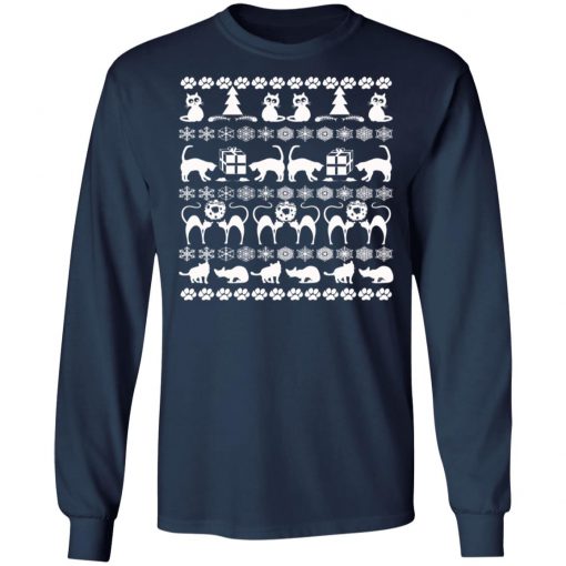 Ugly Kitty Cat Christmas Ugly Christmas Sweater