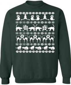 Ugly Kitty Cat Christmas Ugly Christmas Sweater