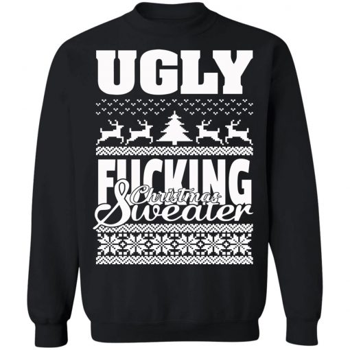 Ugly F-cking Christmas Sweater X-Mas Ugly Christmas t-shirt