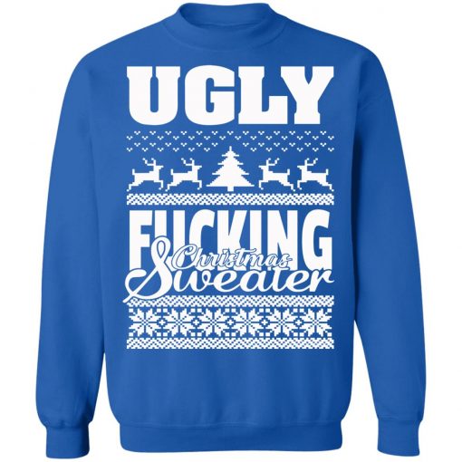 Ugly F-cking Christmas Sweater X-Mas Ugly Christmas t-shirt