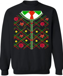 Ugly Christmas Cardigan Tie Ugly Christmas Sweater