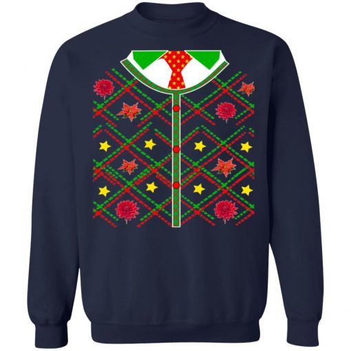 Ugly Christmas Cardigan Tie Ugly Christmas Sweater