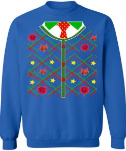 Ugly Christmas Cardigan Tie Ugly Christmas Sweater