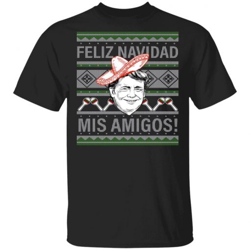 Trump Feliz Navidad Ugly Christmas Sweater